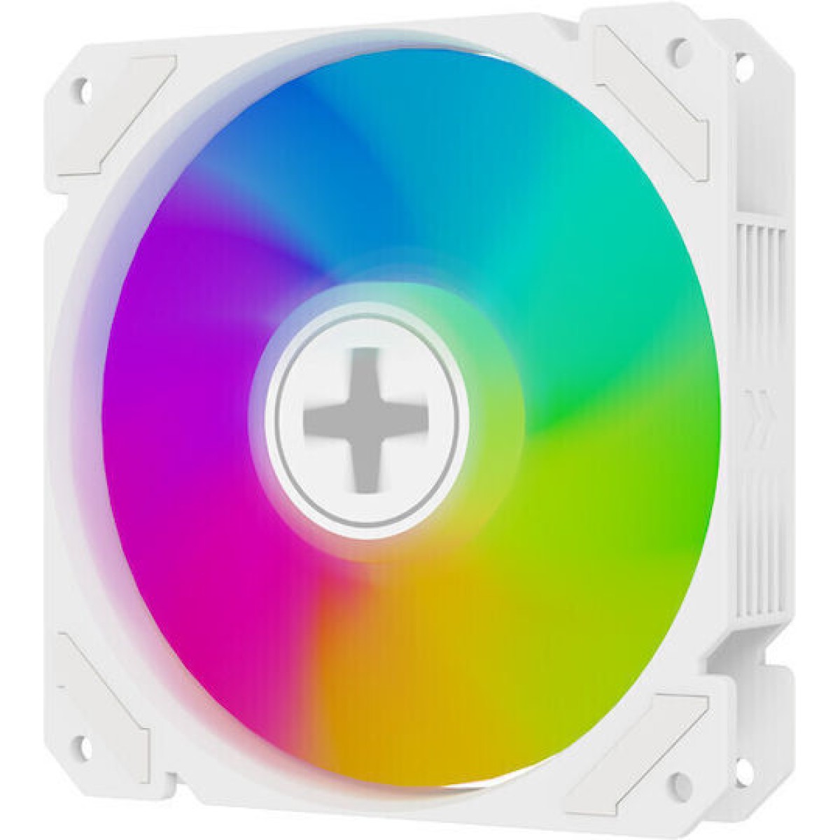 Xilence XF066 Case Fan 120mm με ARGB Φωτισμό και Σύνδεση 4-Pin PWM Λευκό