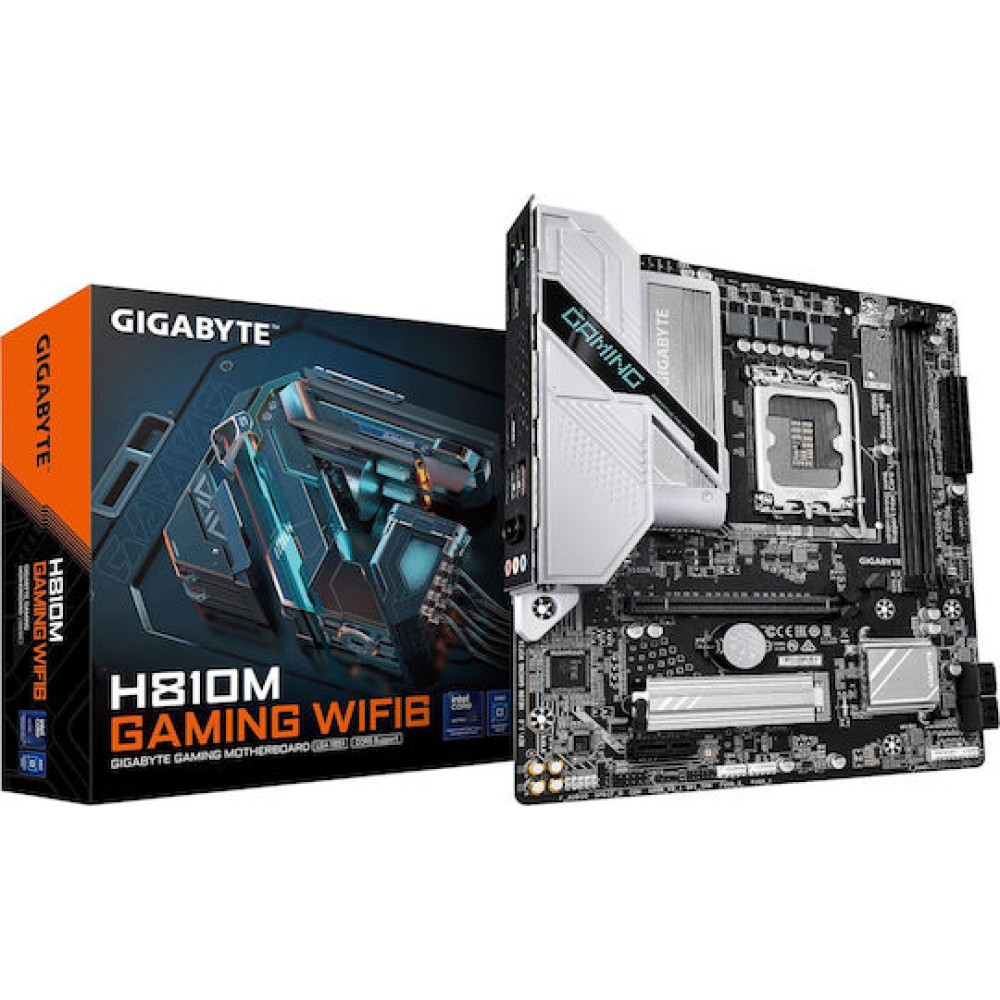 Gigabyte H810M Gaming WIFI6 Motherboard Micro ATX με Intel 1851 Socket
