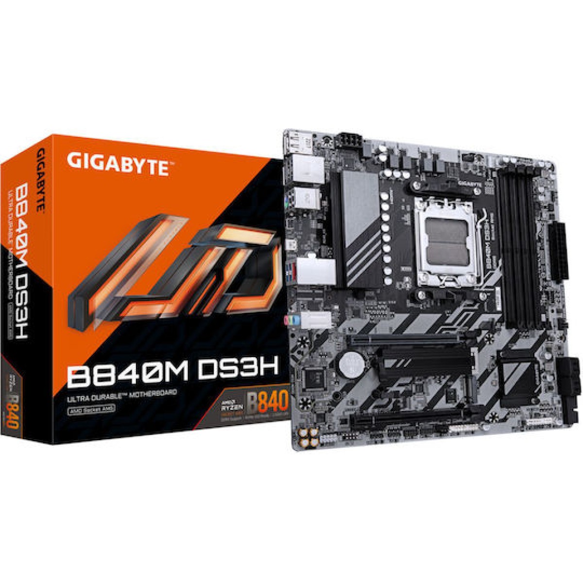 Gigabyte B840M DS3H Motherboard Micro ATX με AMD AM5 Socket