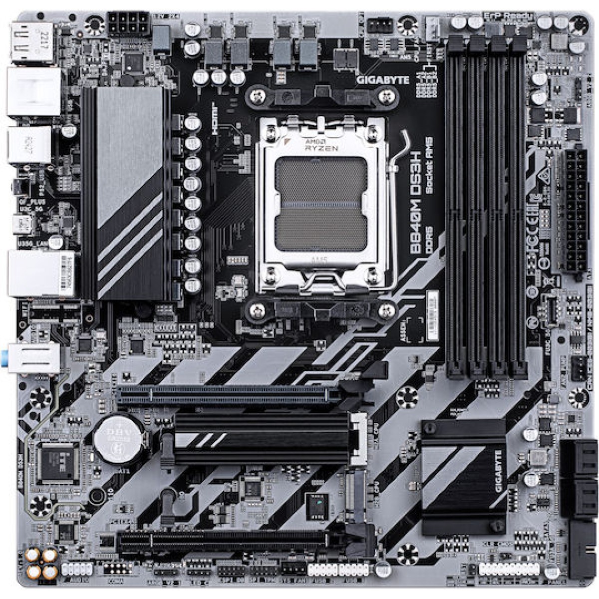 Gigabyte B840M DS3H Motherboard Micro ATX με AMD AM5 Socket