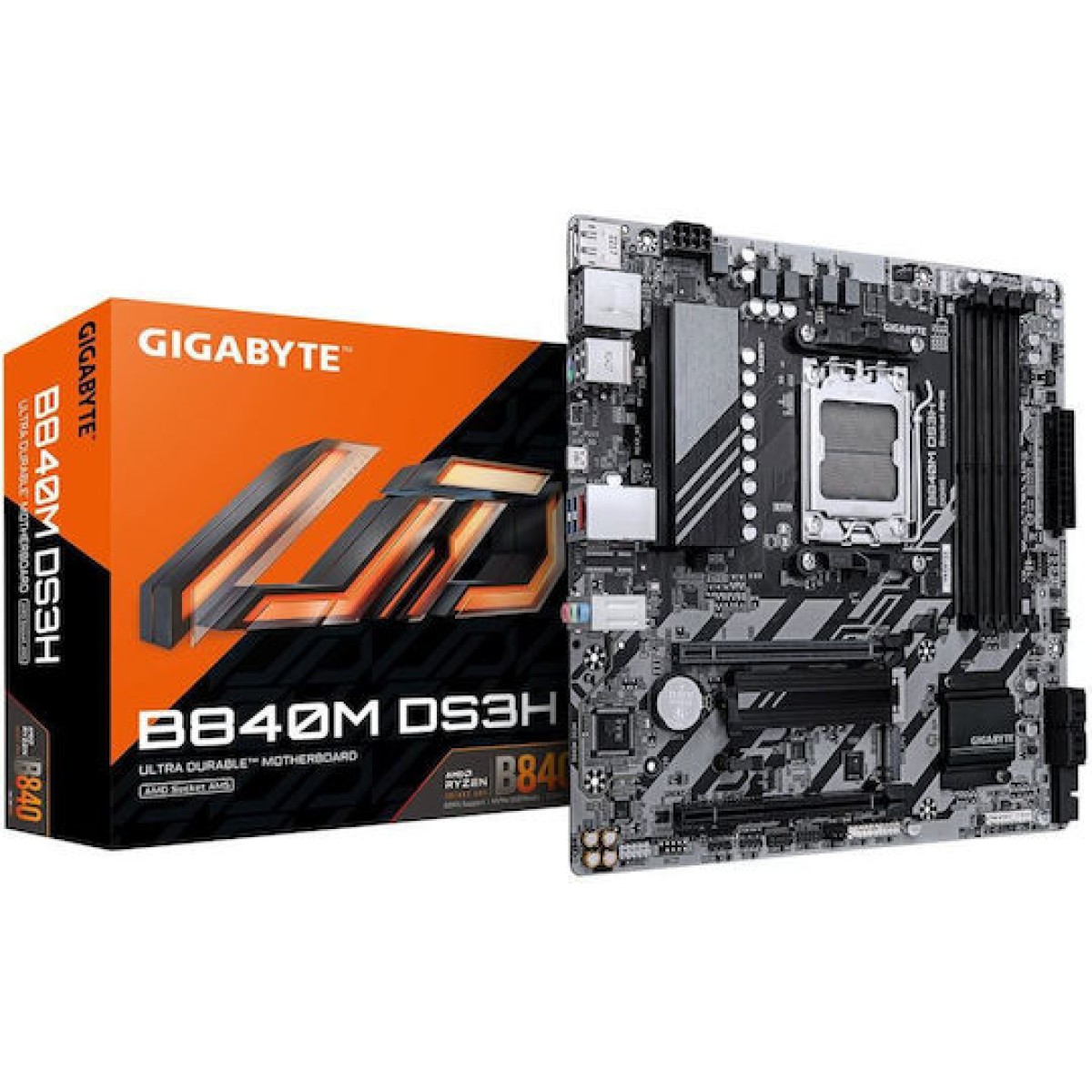 Gigabyte B840M DS3H Motherboard Micro ATX με AMD AM5 Socket
