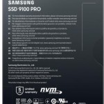 Samsung 9100 Pro SSD 1TB M.2 NVMe PCI Express 5.0