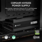 Corsair HXi Series (2025) HX1500i 1500W Μαύρο Τροφοδοτικό Υπολογιστή Full Modular 80 Plus Platinum