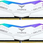 TeamGroup T-Force Delta RGB DDR5 32GB RAM με 2x16GB Modules και Ταχύτητα 6000 για Desktop