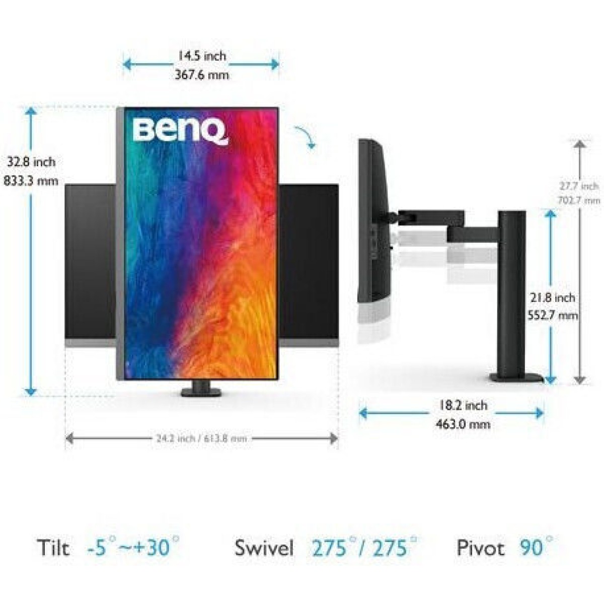 BenQ PD2706UA IPS HDR Monitor 27\