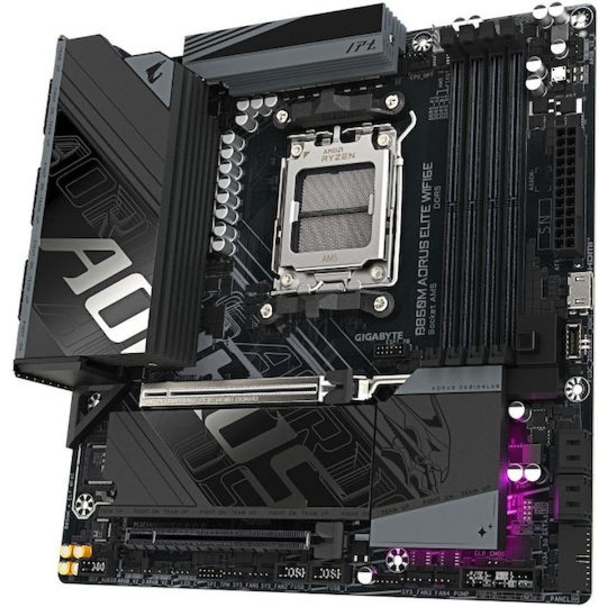 Gigabyte B850M Aorus Elite WIFI6E Motherboard Micro ATX με AMD AM5 Socket