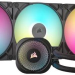 Corsair iCUE Link Titan 420 RX Υδρόψυξη Επεξεργαστή Τριπλού Ανεμιστήρα 140mm για Socket AM4/AM5/1700 με RGB Φωτισμό
