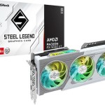 ASRock Radeon RX 9060 XT 16GB GDDR6 Steel Legend OC Κάρτα Γραφικών