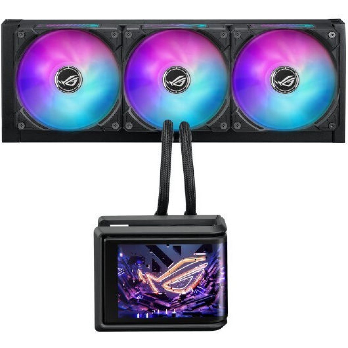 Asus ROG Ryuo IV SLC 360 ARGB Υδρόψυξη Επεξεργαστή Τριπλού Ανεμιστήρα 120mm για Socket AM4/AM5/1700