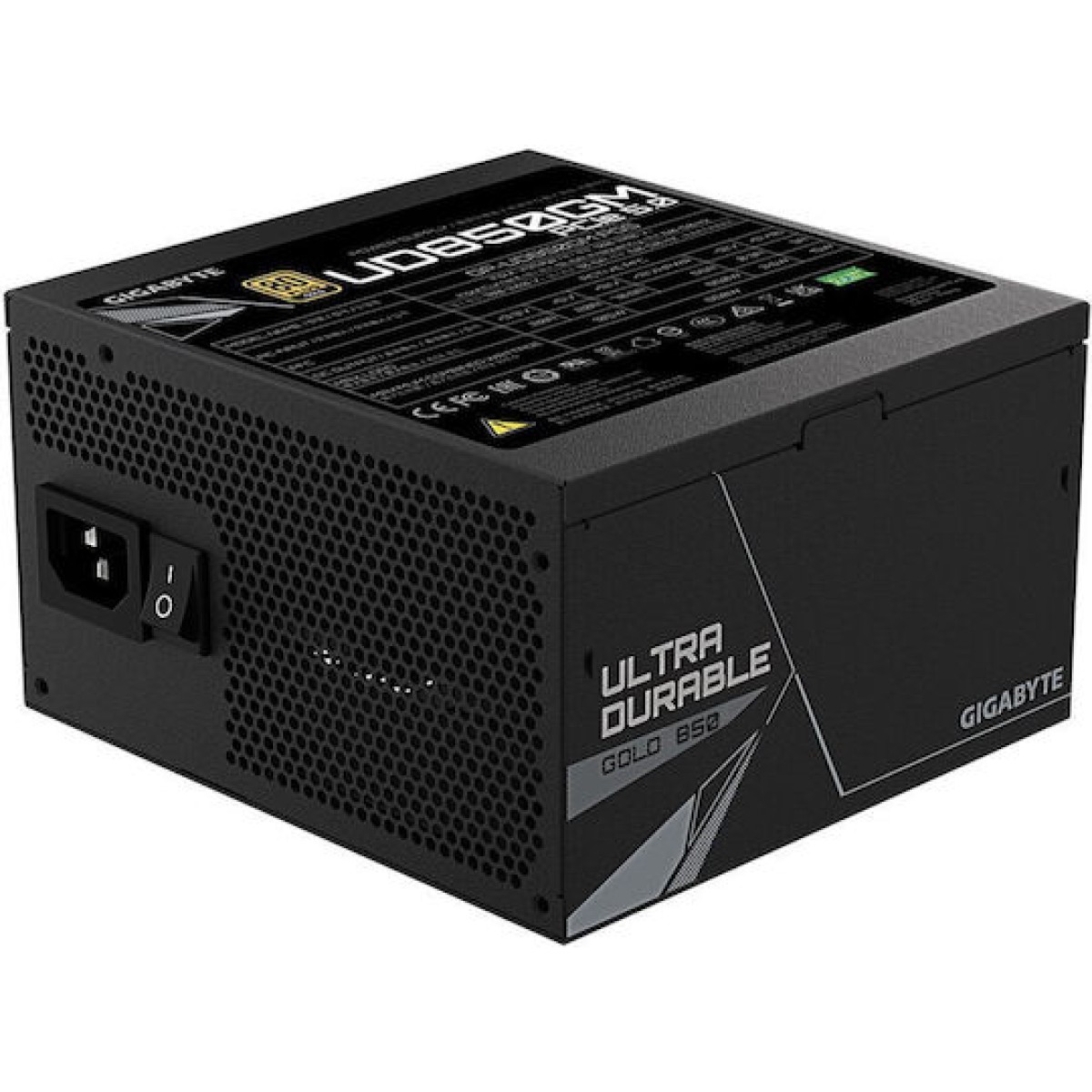 Gigabyte GP-UD850GM PG5 rev. 2.0 850W Μαύρο Τροφοδοτικό Υπολογιστή Full Modular 80 Plus Gold
