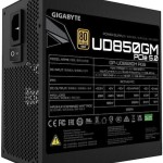 Gigabyte GP-UD850GM PG5 rev. 2.0 850W Μαύρο Τροφοδοτικό Υπολογιστή Full Modular 80 Plus Gold