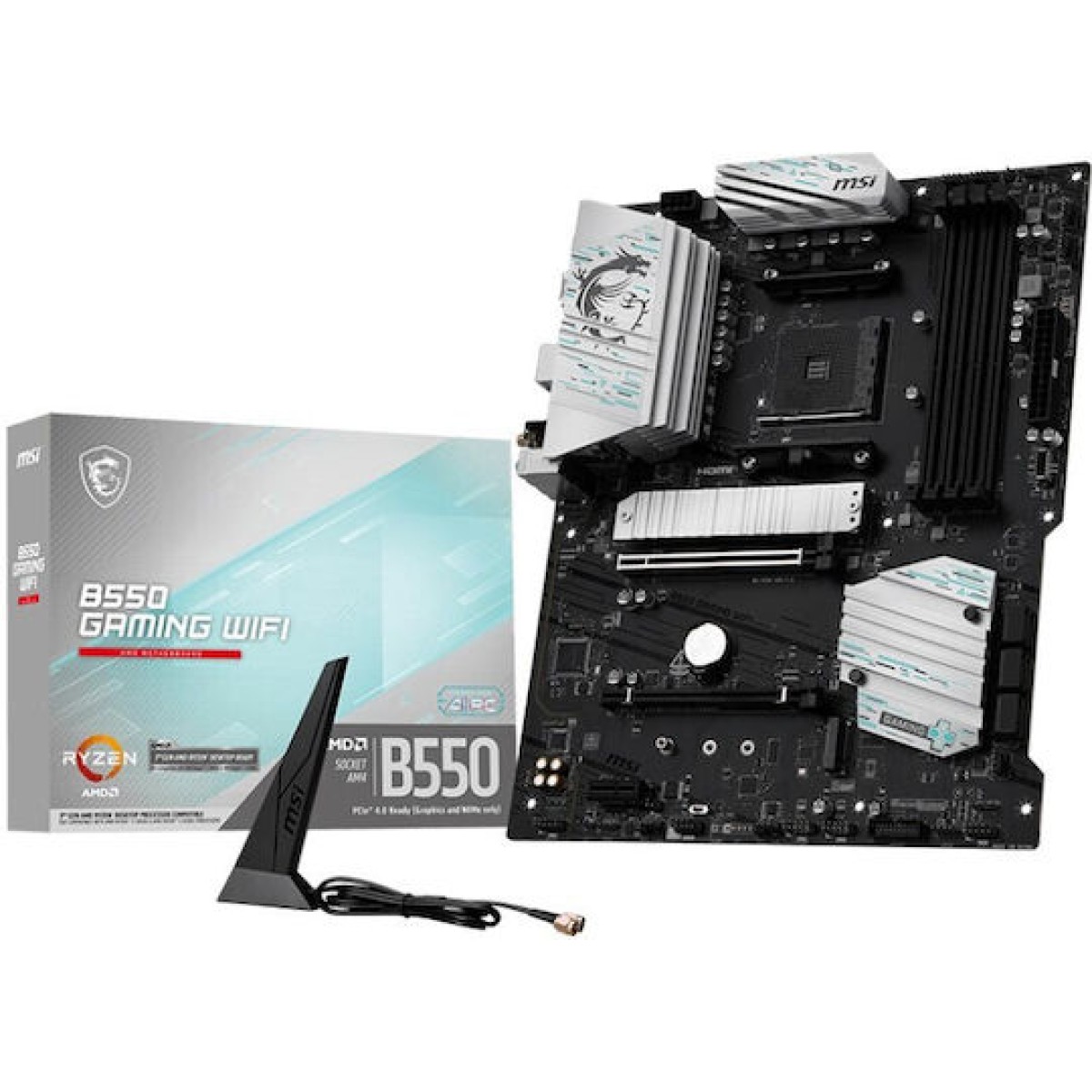 MSI B550 GAMING WIFI Motherboard ATX με AMD AM4 Socket