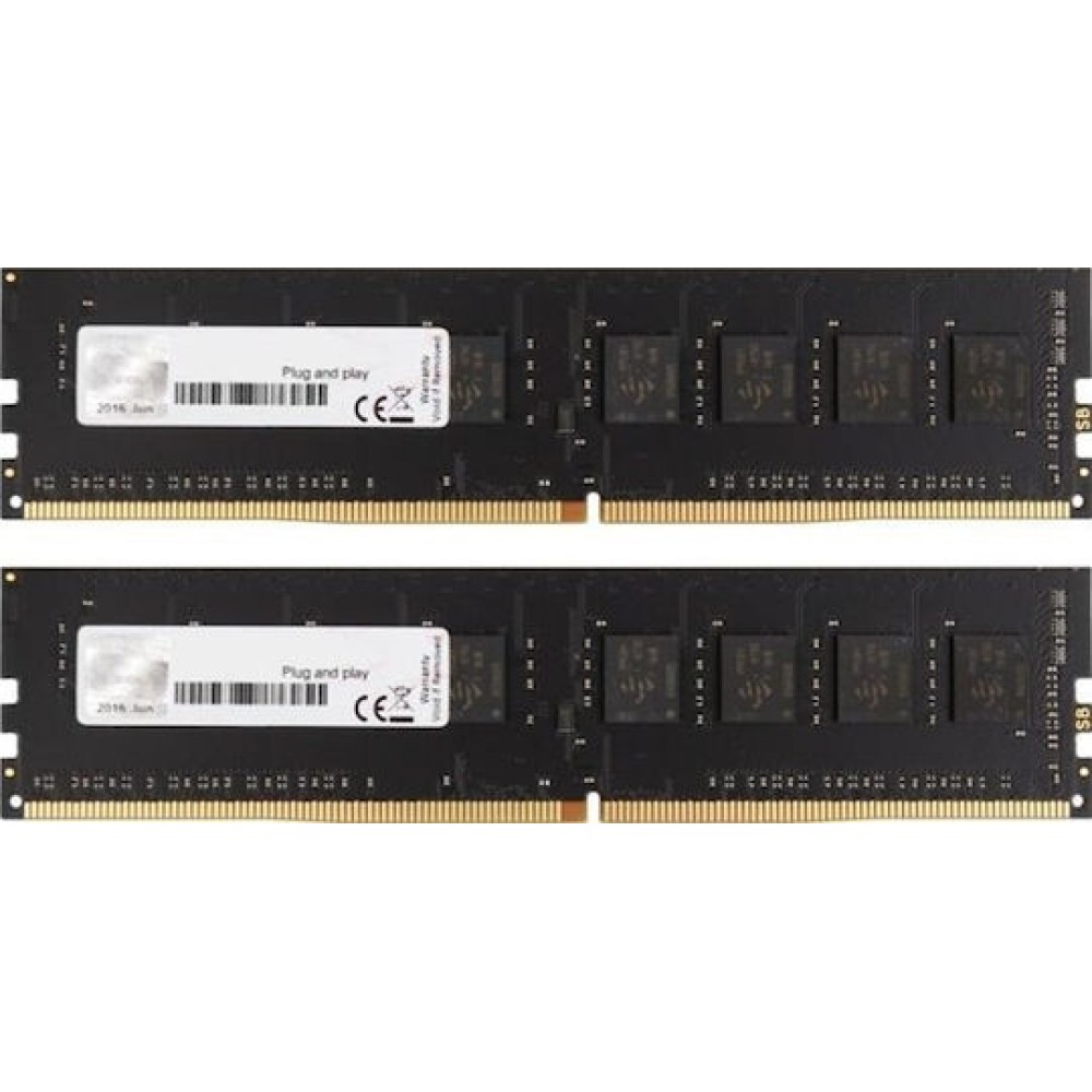 G.Skill Value DDR4 16GB RAM με 2x8GB Modules και Ταχύτητα 2666 για Desktop