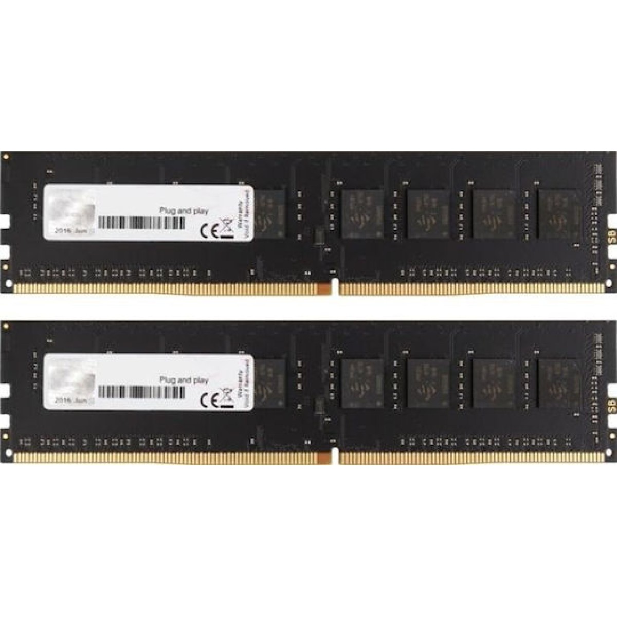 G.Skill Value DDR4 16GB RAM με 2x8GB Modules και Ταχύτητα 2666 για Desktop
