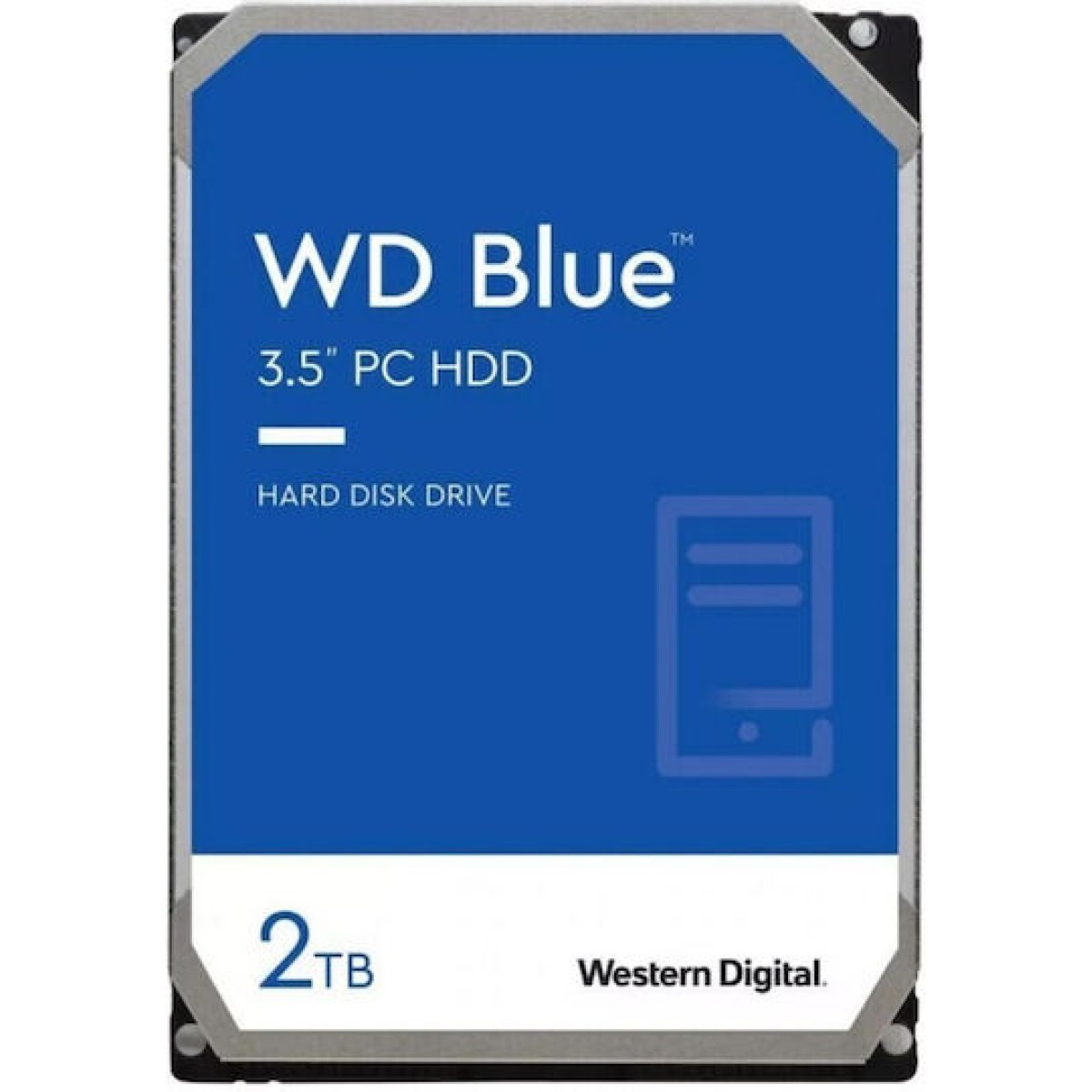 Western Digital Blue 2TB HDD Σκληρός Δίσκος 3.5\