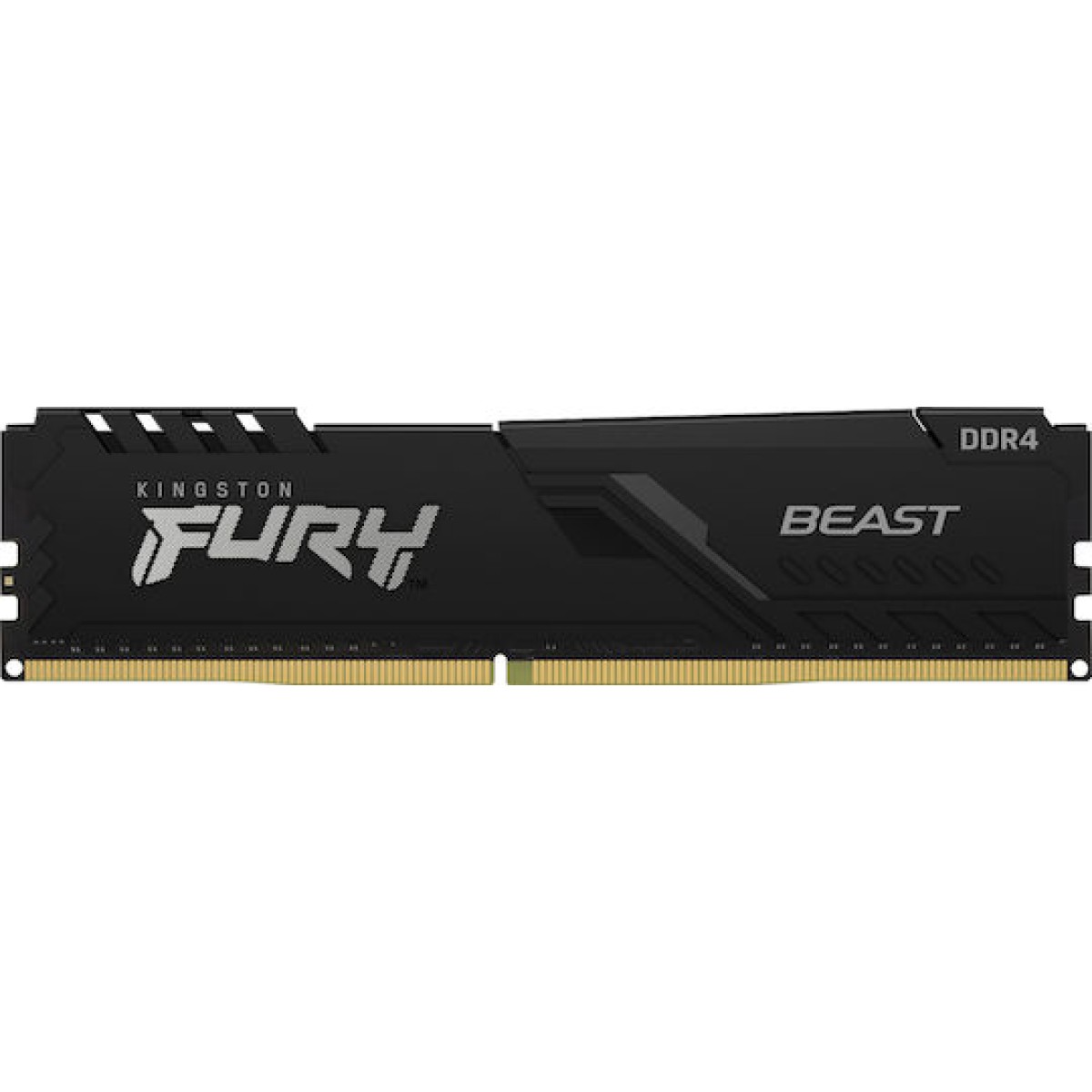 Kingston Fury Beast DDR4 με Module 1x8GB και Ταχύτητα 3600 για Desktop
