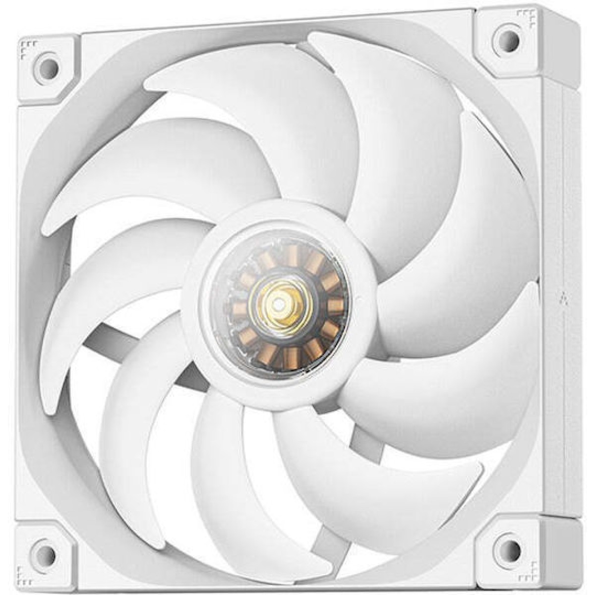 Deepcool FT12 Case Fan 120mm με Λευκό Φωτισμό και Σύνδεση 4-Pin PWM Λευκό