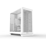 Thermaltake View 390 Air Gaming Midi Tower Κουτί Υπολογιστή με Πλαϊνό Παράθυρο Snow White