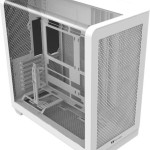 Thermaltake View 390 Air Gaming Midi Tower Κουτί Υπολογιστή με Πλαϊνό Παράθυρο Snow White