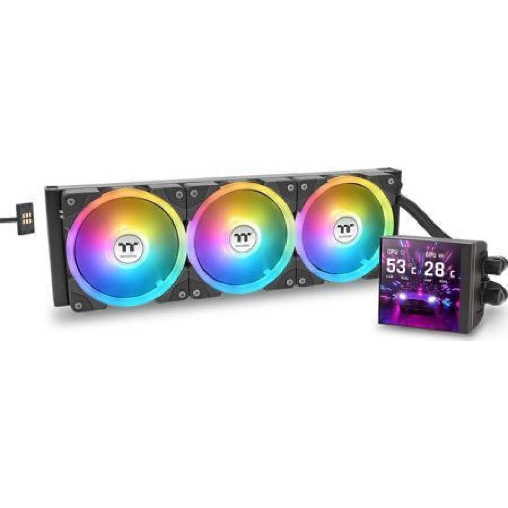 Thermaltake MAGFloe 360 Ultra Υδρόψυξη Επεξεργαστή Τριπλού Ανεμιστήρα 120mm για Socket AM4/AM5/1700/1200/115x με ARGB Φωτισμό