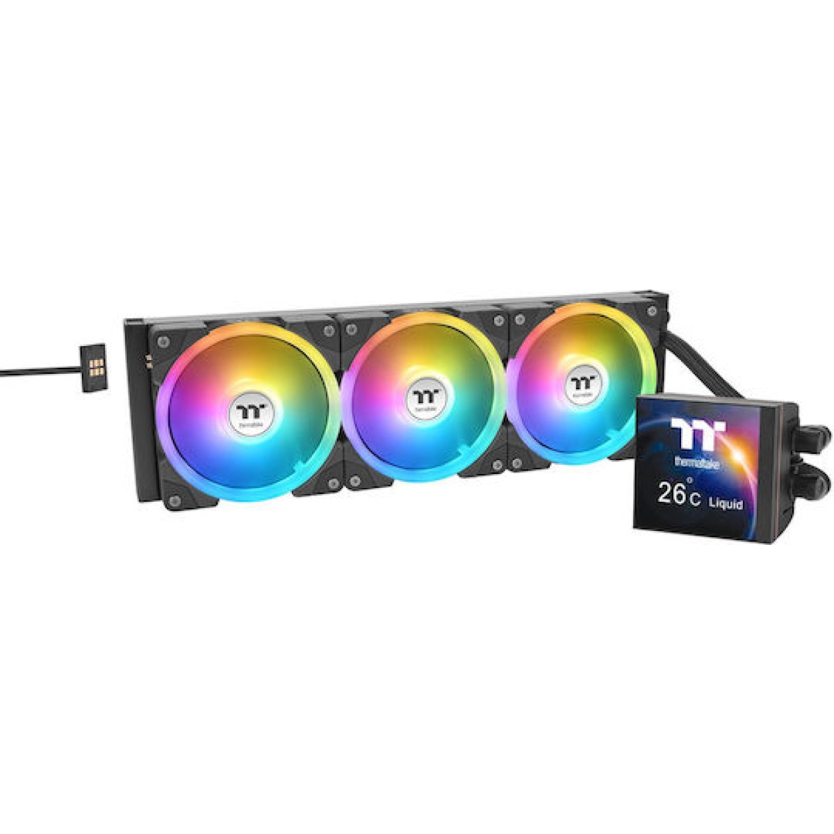 Thermaltake MAGFloe 360 Ultra Υδρόψυξη Επεξεργαστή Τριπλού Ανεμιστήρα 120mm για Socket AM4/AM5/1700/1200/115x με ARGB Φωτισμό