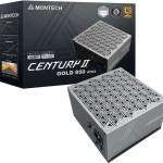 Montech Century II 850W Γκρι Τροφοδοτικό Υπολογιστή Full Modular 80 Plus Gold