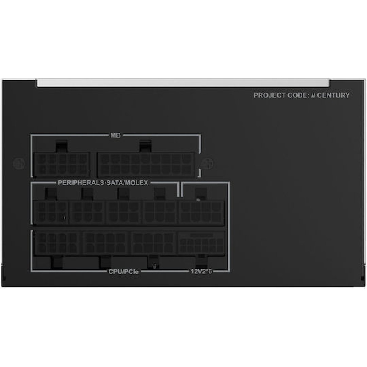 Montech Century II 850W Γκρι Τροφοδοτικό Υπολογιστή Full Modular 80 Plus Gold