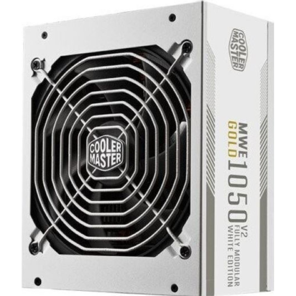 CoolerMaster MWE rev. 2.0 1050W Λευκό Τροφοδοτικό Υπολογιστή Full Modular 80 Plus Gold