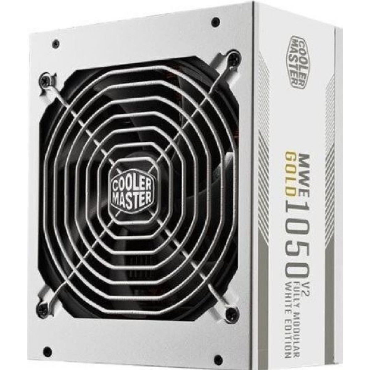 CoolerMaster MWE rev. 2.0 1050W Λευκό Τροφοδοτικό Υπολογιστή Full Modular 80 Plus Gold
