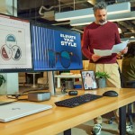 HP Thunderbolt 4 Dock 100W G6 USB 3.2 Hub 10 Θυρών με σύνδεση USB-C / Ethernet Λευκό