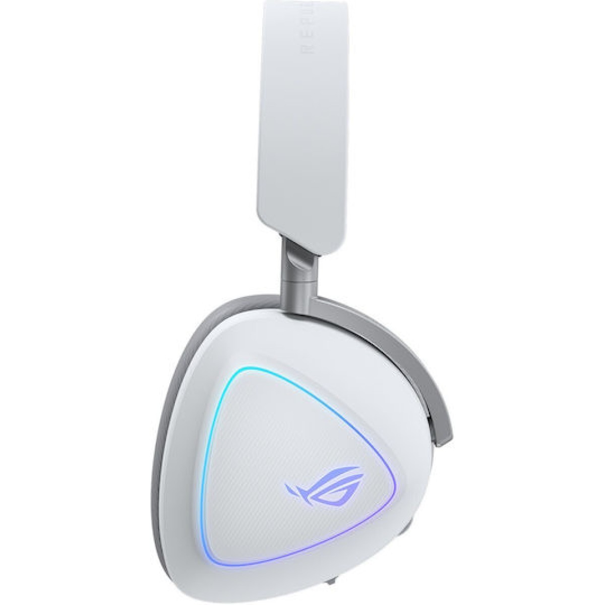 Asus ROG Delta II Ασύρματο Over Ear Gaming Headset με σύνδεση Bluetooth / USB Λευκό