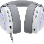Asus ROG Delta II Ασύρματο Over Ear Gaming Headset με σύνδεση Bluetooth / USB Λευκό
