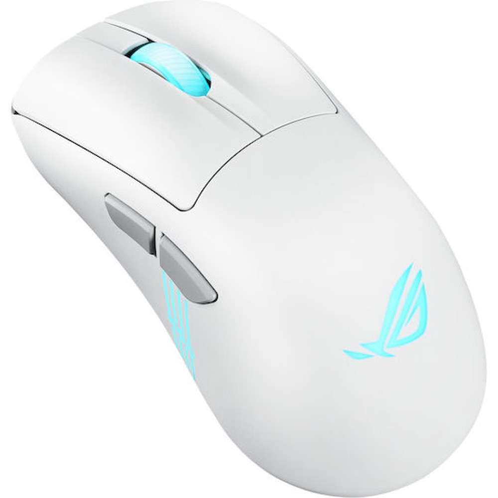 Asus ROG Keris II Origin Ασύρματο Gaming Ποντίκι 42000 DPI Moonlight White