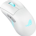 Asus ROG Keris II Origin Ασύρματο Gaming Ποντίκι 42000 DPI Moonlight White