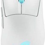 Asus ROG Keris II Origin Ασύρματο Gaming Ποντίκι 42000 DPI Moonlight White