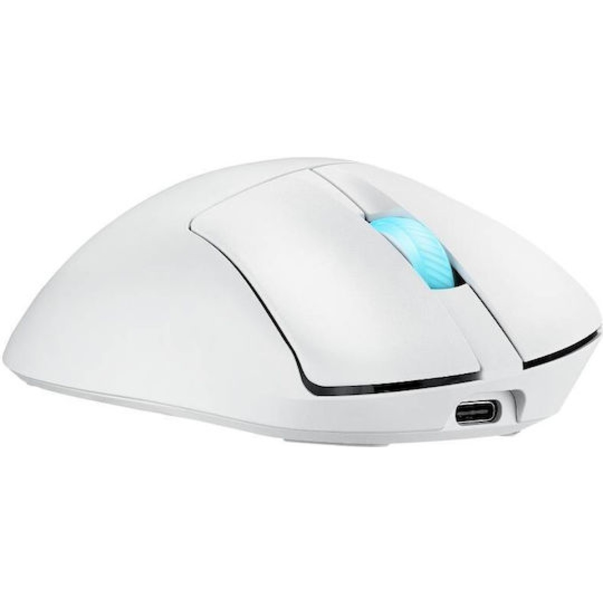 Asus ROG Keris II Origin Ασύρματο Gaming Ποντίκι 42000 DPI Moonlight White