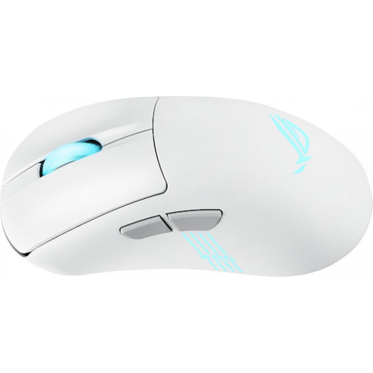 Asus ROG Keris II Origin Ασύρματο Gaming Ποντίκι 42000 DPI Moonlight White