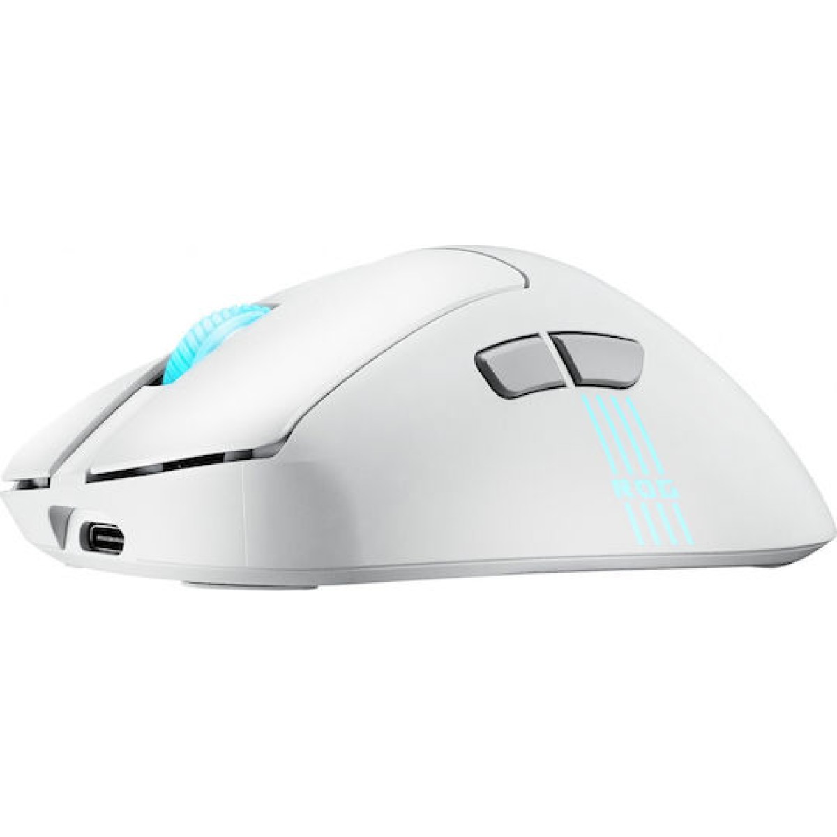 Asus ROG Keris II Origin Ασύρματο Gaming Ποντίκι 42000 DPI Moonlight White