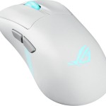 Asus ROG Keris II Origin Ασύρματο Gaming Ποντίκι 42000 DPI Moonlight White