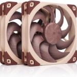 Noctua NF-A12x25 G2 PWM Sx2-PP Case Fan 120mm με Σύνδεση 4-Pin Καφέ