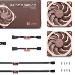 Noctua NF-A12x25 G2 PWM Sx2-PP Case Fan 120mm με Σύνδεση 4-Pin Καφέ