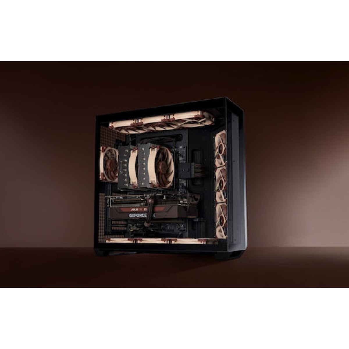 Noctua NF-A12x25 G2 PWM Sx2-PP Case Fan 120mm με Σύνδεση 4-Pin Καφέ