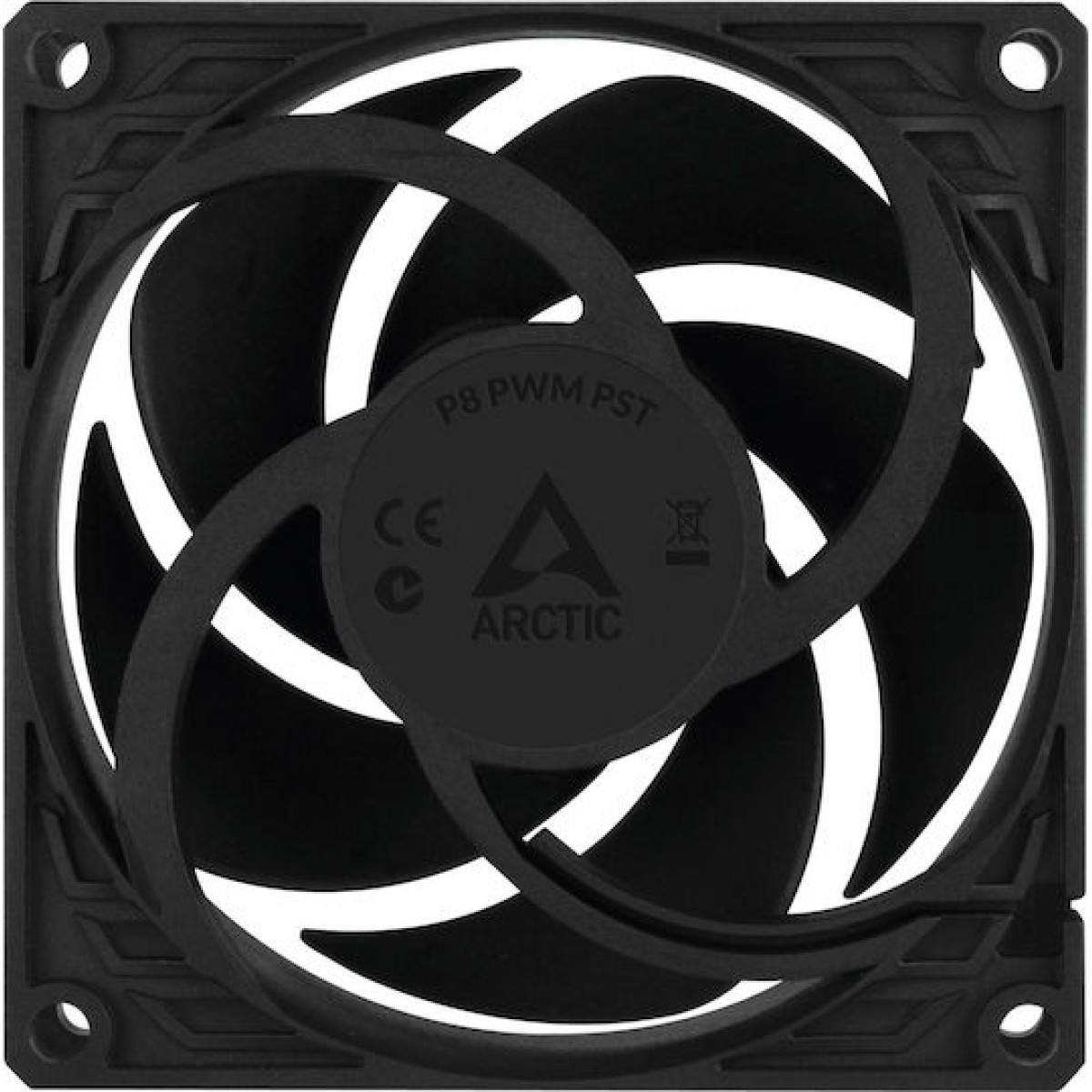 Arctic P8 PWM PST Case Fan 80mm με Σύνδεση 4-Pin / 4-Pin Molex