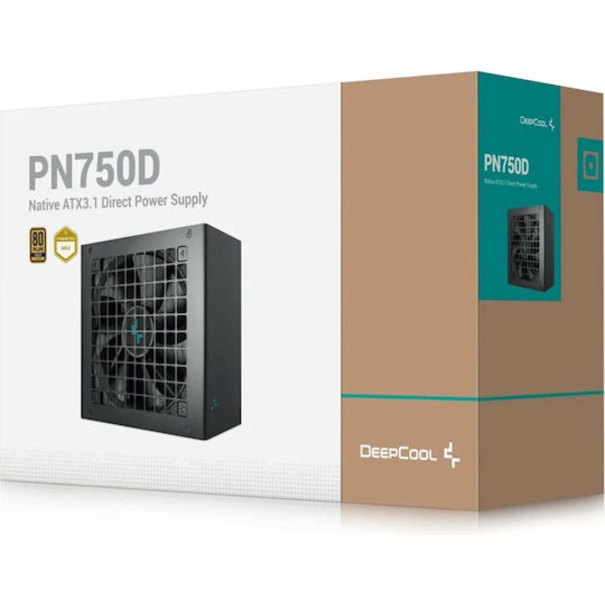 Deepcool PN650D 650W Μαύρο Τροφοδοτικό Υπολογιστή Full Wired 80 Plus Gold