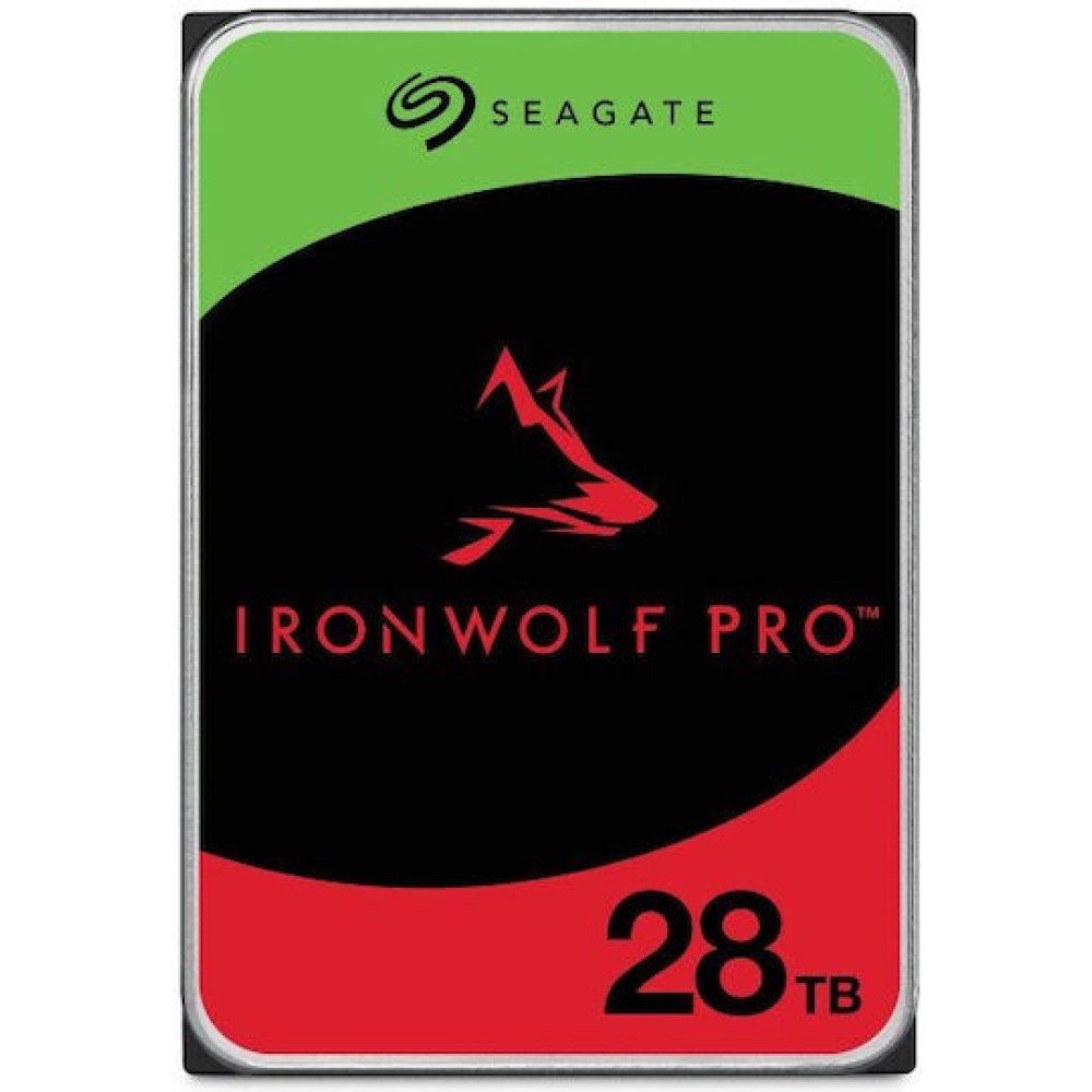 Seagate Ironwolf Pro 28TB HDD Σκληρός Δίσκος 3.5