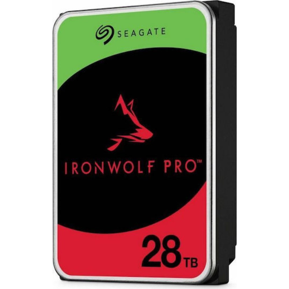 Seagate Ironwolf Pro 28TB HDD Σκληρός Δίσκος 3.5
