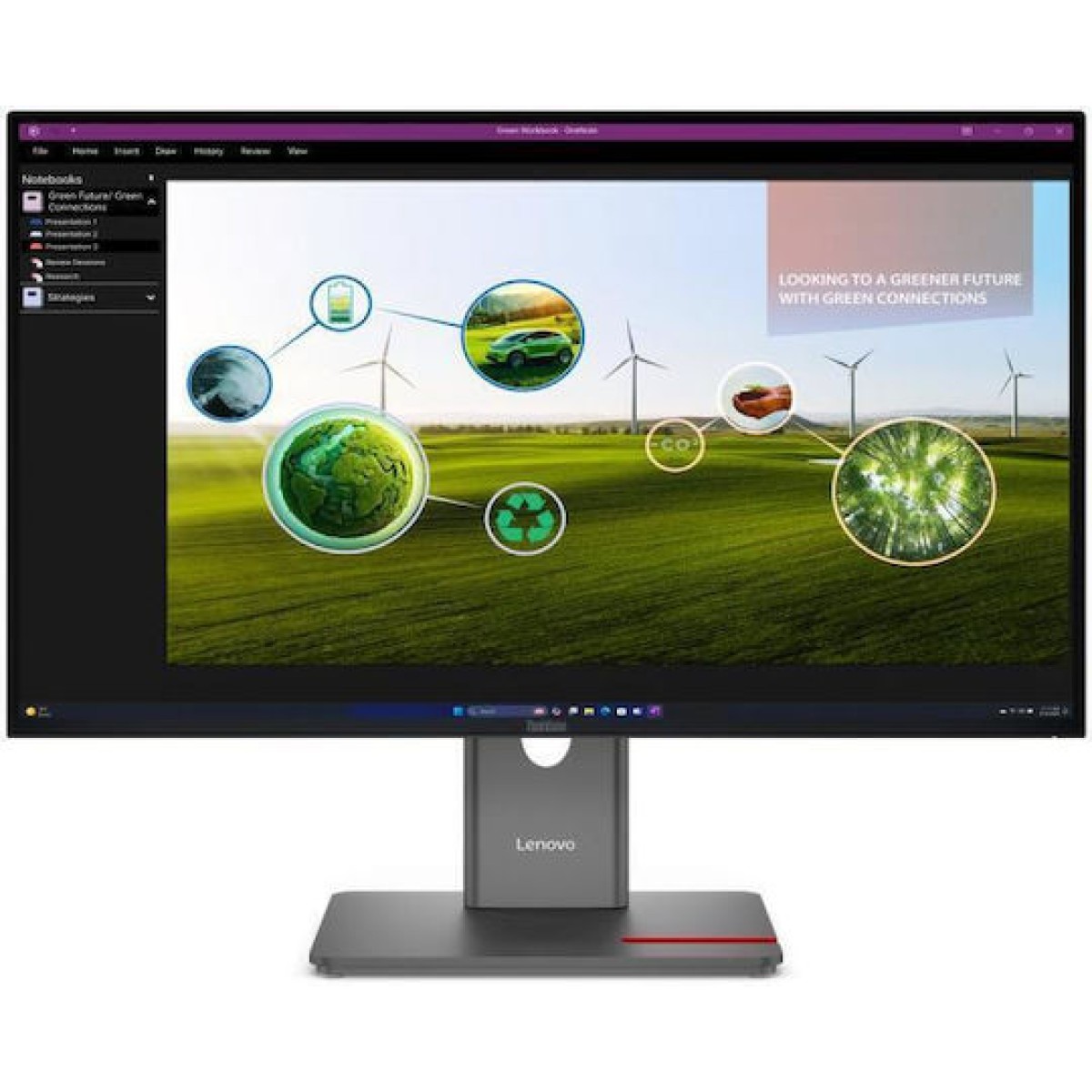 Lenovo 64A6GAT6EU Monitor 27\