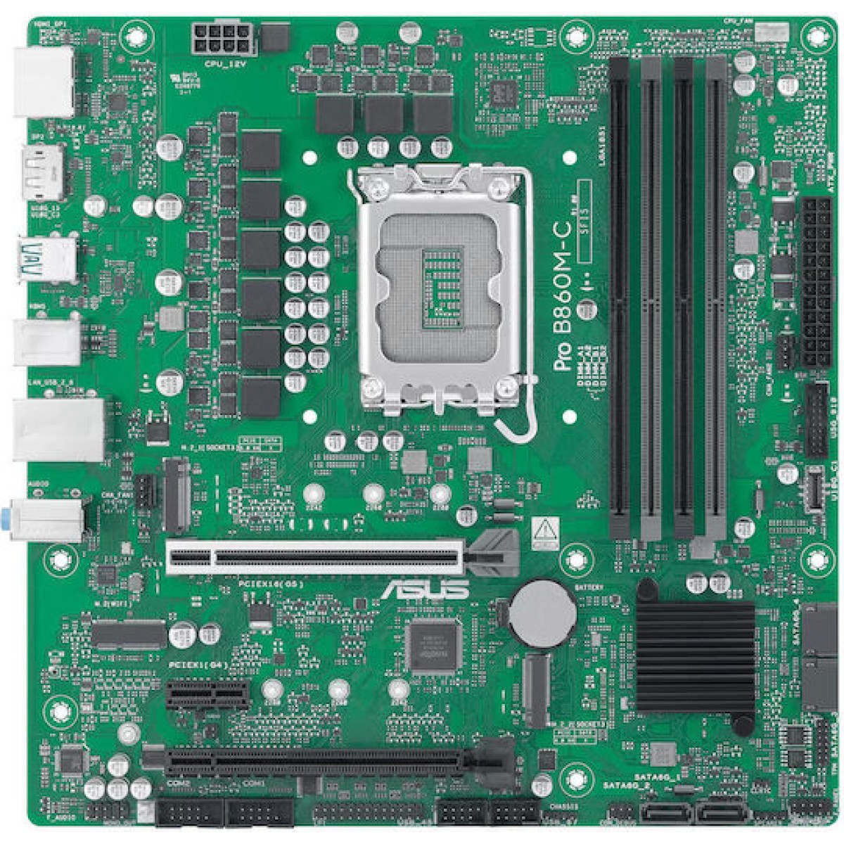 Asus PRO B860M-C-CSM Motherboard Micro ATX με Intel 1851 Socket 90MB1MCP-M0EAYC