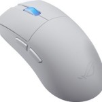 Asus ROG Harpe II ACE Ασύρματο Gaming Ποντίκι 42000 DPI Moonlight White