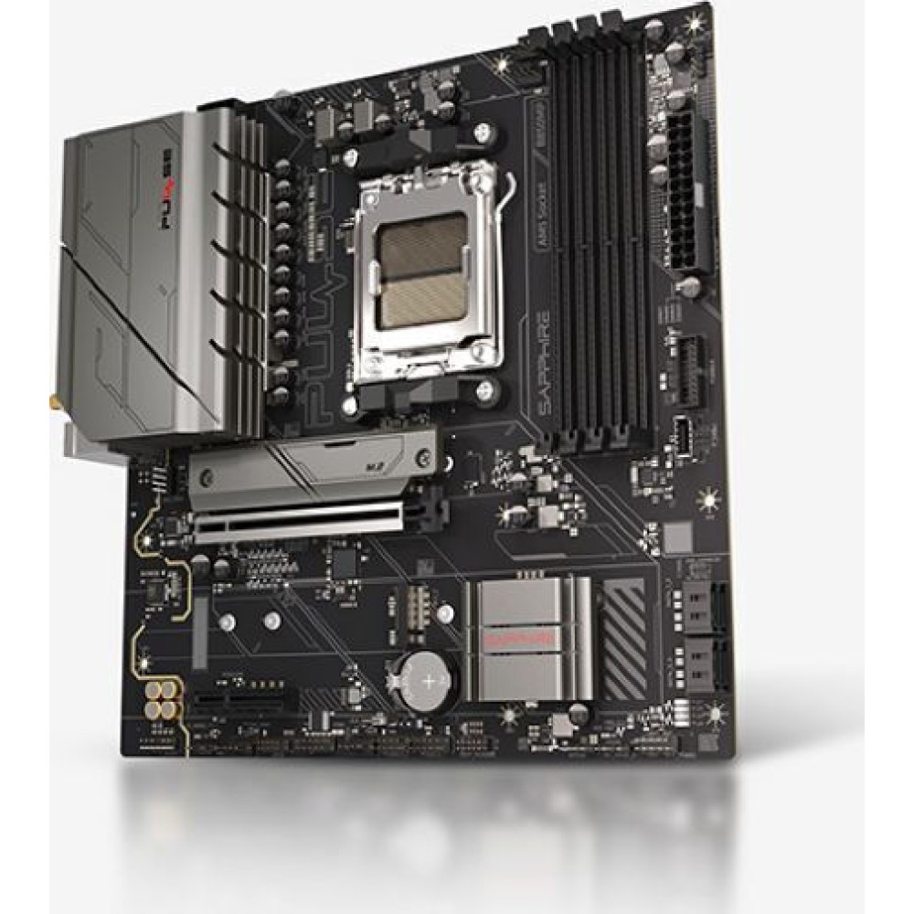 Sapphire Pulse B850M Wifi Motherboard Micro ATX με AMD AM5 Socket 52123-04-40G